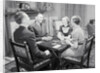 Table of Bridge Players by Anonymous