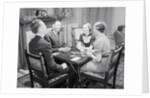 Table of Bridge Players by Anonymous