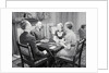 Table of Bridge Players by Anonymous