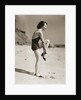 Woman Wearing Sandals at the Beach by Anonymous