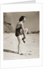 Woman Wearing Sandals at the Beach by Anonymous