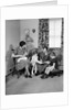 Family Sitting in Living Room by Anonymous