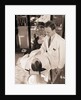Man Being Shaved By Barber by Anonymous