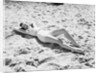Woman Lying on the Beach by Anonymous