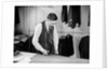 Tailor Cutting Fabric by Anonymous