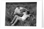Couple Lying in Field by Anonymous