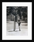 Child Reaching into Mailbox by Anonymous