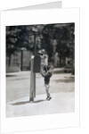 Child Reaching into Mailbox by Anonymous