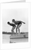 Swimmers Poised Ready To Dive by Anonymous