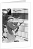 Carpenter Hammering by Anonymous