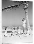 Group Of Women On Beach by Anonymous