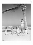 Group Of Women On Beach by Anonymous