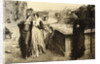Dante & Beatrice Meet Along The Arno by Anonymous