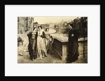 Dante & Beatrice Meet Along The Arno by Anonymous