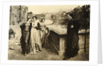 Dante & Beatrice Meet Along The Arno by Anonymous