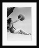 Young Woman Playing With Beach Ball by Anonymous