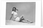 Woman in White Shirt and Shorts by Anonymous