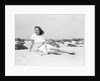 Young Woman Seated on the Beach by Anonymous