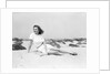 Young Woman Seated on the Beach by Anonymous