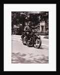 Police Officer On Motorcycle by Anonymous