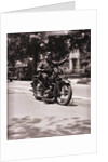 Police Officer On Motorcycle by Anonymous