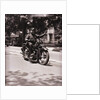 Police Officer On Motorcycle by Anonymous