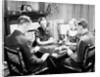 Bridge Players Seated at Table by Anonymous