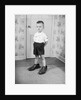 Boy Wearing Men's Shoes by Anonymous