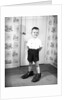 Boy Wearing Men's Shoes by Anonymous