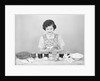 Woman Coloring Easter Eggs by Anonymous