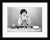 Woman Coloring Easter Eggs with a Paintbrush by Anonymous