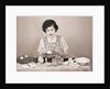 Woman Coloring Eaaster Eggs/Egg On Spoon by Anonymous