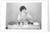 Woman Pulling Egg From Glass/Coloring by Anonymous
