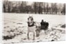 Riding in Horse Drawn Sleigh by Anonymous