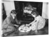 Children Playing Chinese Checkers by Anonymous
