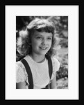 Girl Smiling by Anonymous