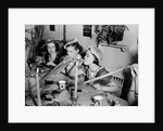 Girls at Halloween Party by Anonymous