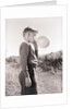 Boy Blowing a Balloon by Anonymous
