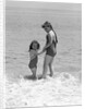 Two Sisters Playing In The Water by Anonymous