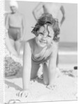 Girl at the Beach by Anonymous