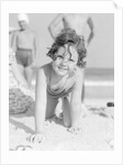 Girl at the Beach by Anonymous