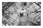 Elevator Shaft of the Eiffel Tower by Corbis