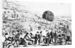 California Gold Diggers  - Lithograph by Anonymous