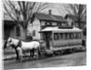 Horse-Drawn Streetcar In The Bronx by Anonymous