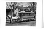 Horse-Drawn Streetcar In The Bronx by Anonymous