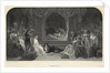 Engraving Of A Scene From "Hamlet" by Anonymous