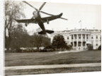 Autogiro Takes Off at White House by Anonymous