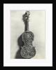 Elaborately Carved Violin Back by Anonymous