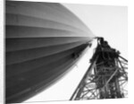 Hindenburg Attached To A Mooring Mast by Anonymous