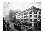 Unidentified Department Store On Corner by Anonymous